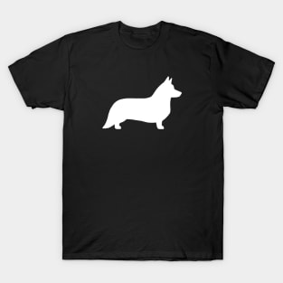 Cardigan Welsh Corgi Silhouette T-Shirt